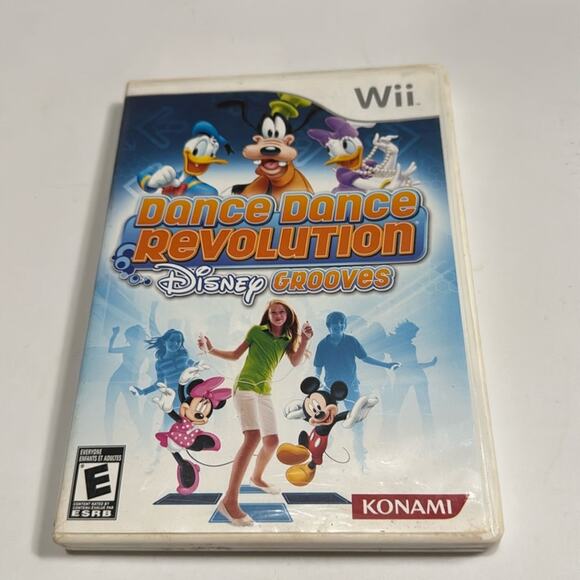 Dance Dance Revolution Disney Grooves (Nintendo Wii, 2009) - Picture 1 of 4